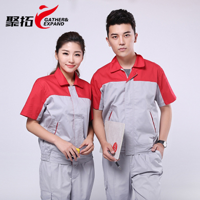 夏季纯棉工作服定做，夏季纯棉工作服款式