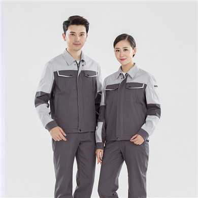 春季食品廠員工工作服，食品員工工服款式