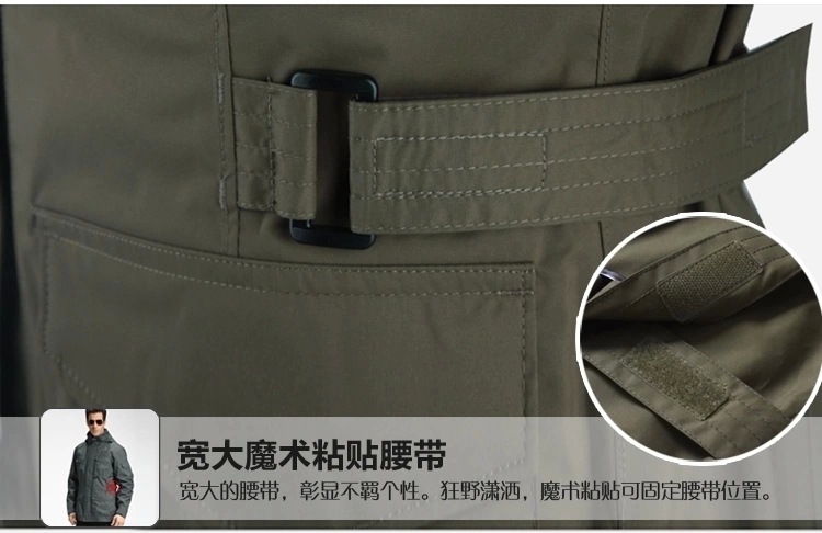 北方沖鋒衣細節(jié)展示