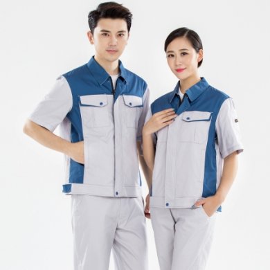 常州夏季工作服定做，常州短袖工作服款式