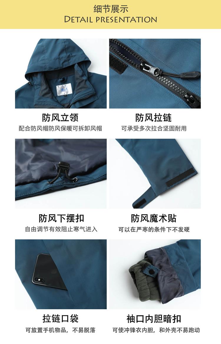 沖鋒衣細節(jié)
