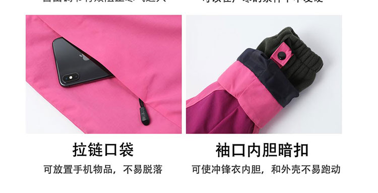 沖鋒衣細節(jié)
